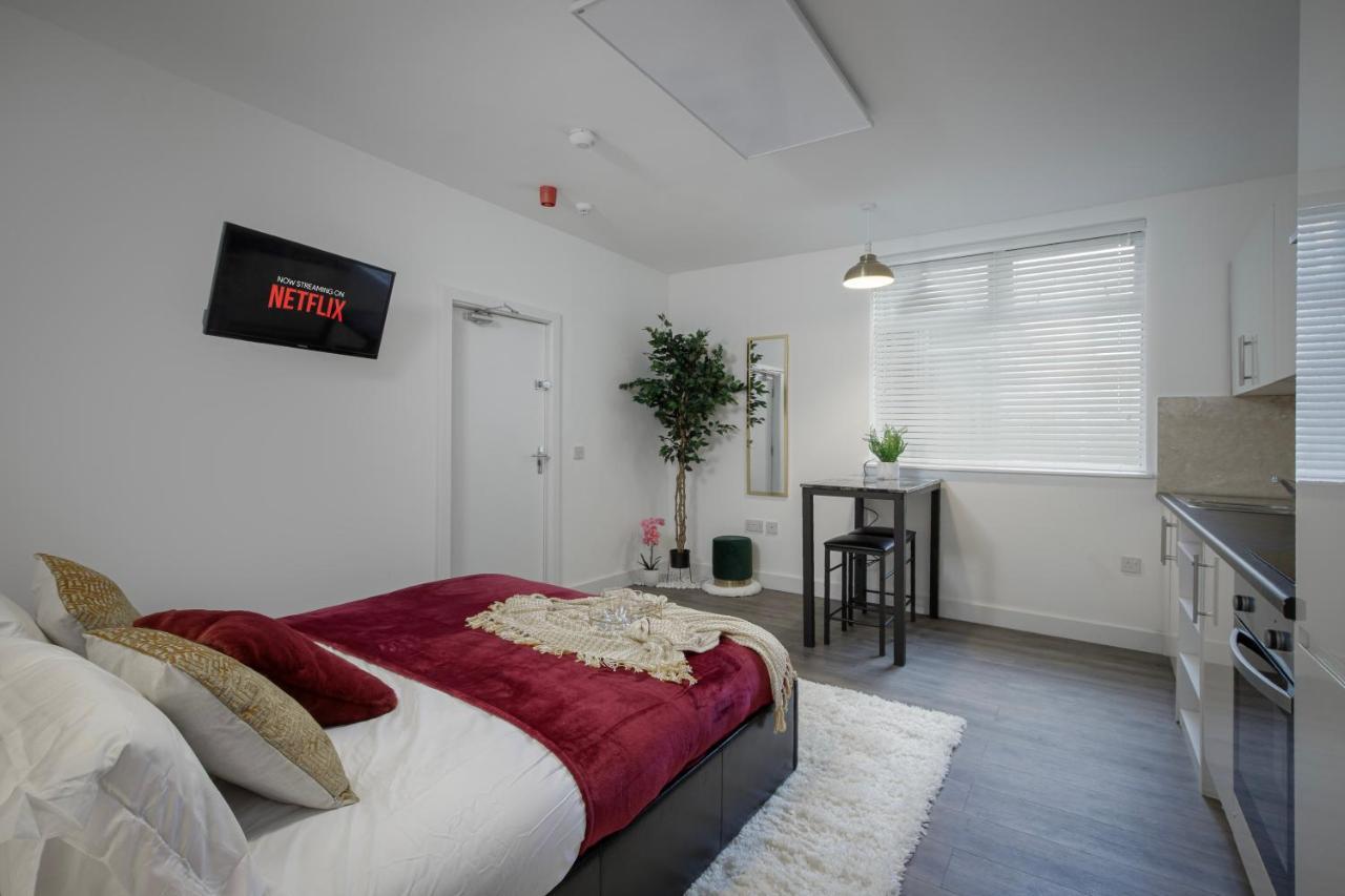 King Sized Luxury - Stylish Studio Flat Blackpool Zewnętrze zdjęcie